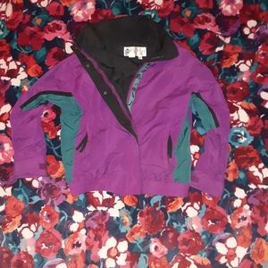 ⚡🔮 Vintage Columbia Windbreaker 🦋🍻